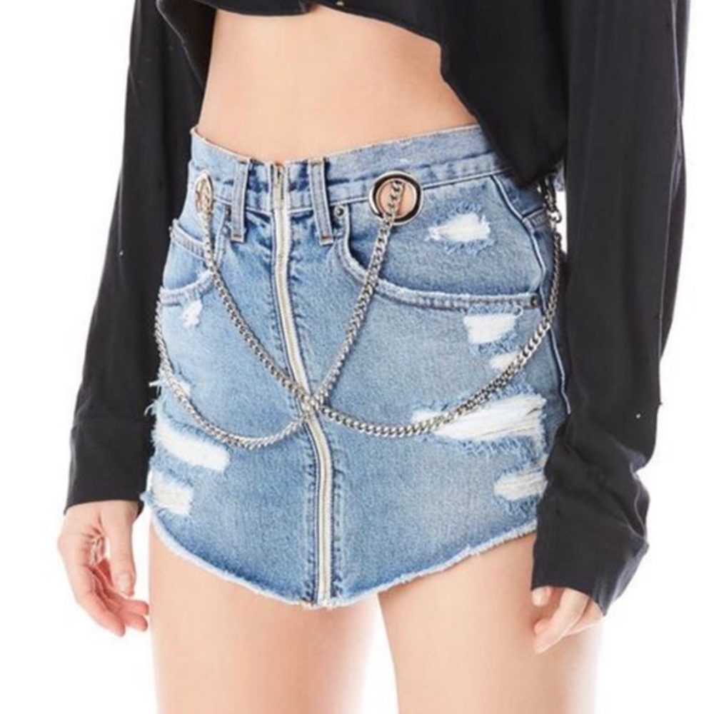 BNWT LF Carmar Beatrice Chain Skirt